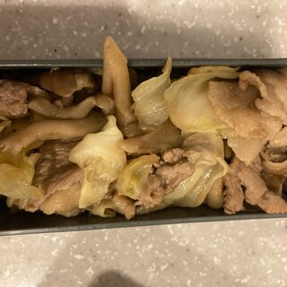 豚肉と舞茸の炒め物